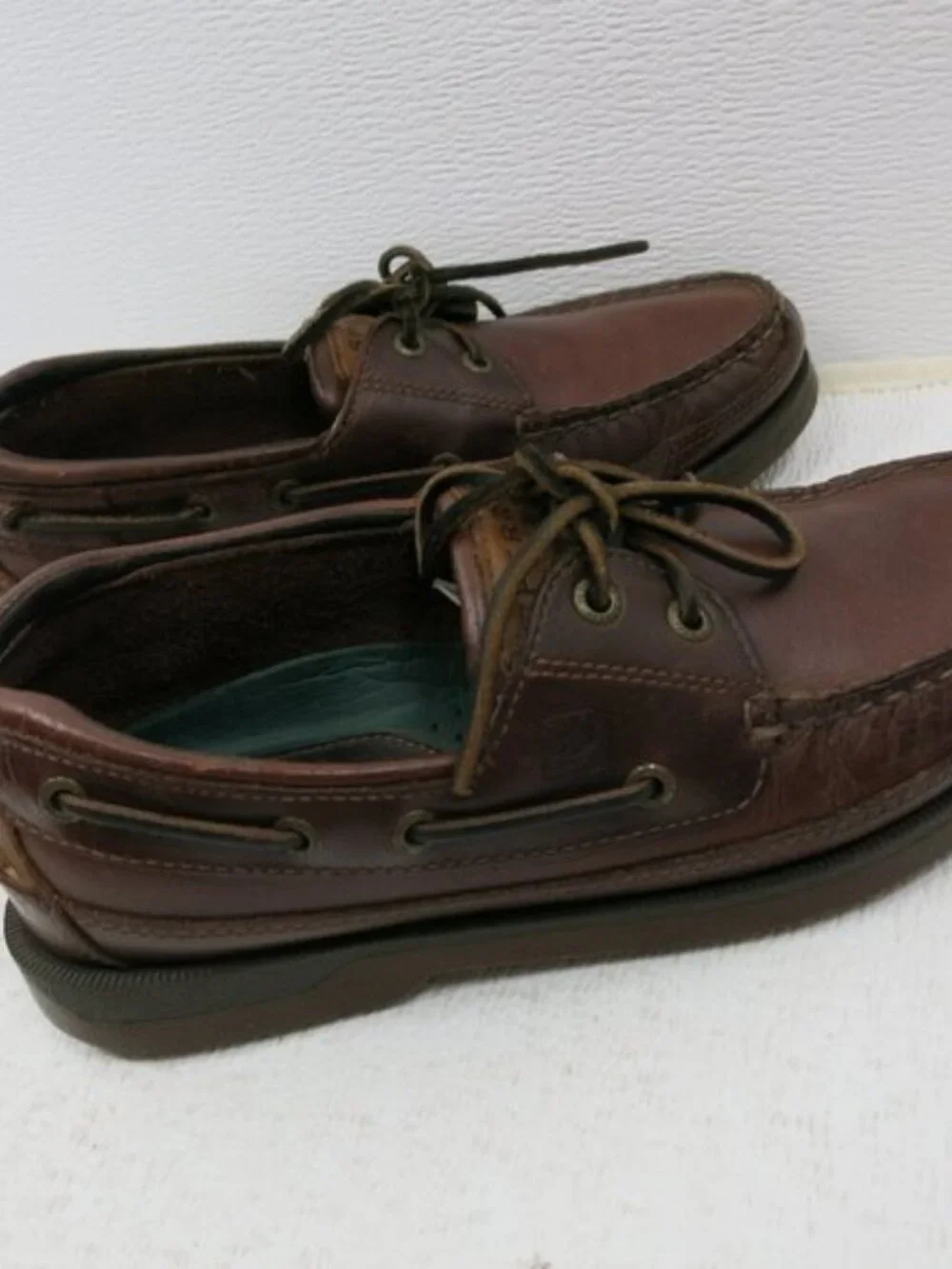 Sperry Oil Tanned Leather Deck Shoes Mako Top-Sider Men's Footwear Shoes Sz 8 M